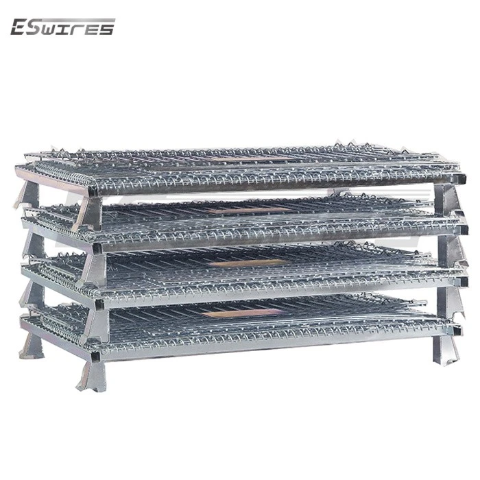 Galvanized Collapsible Wire Container