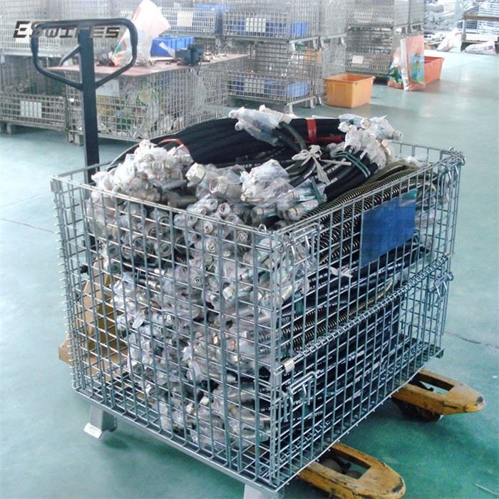 Galvanized Wire Containers