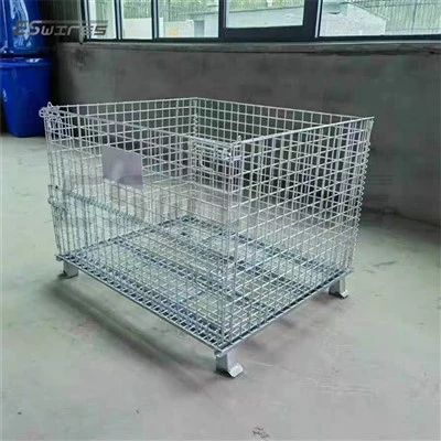 तह स्टील वायर कंटेनर