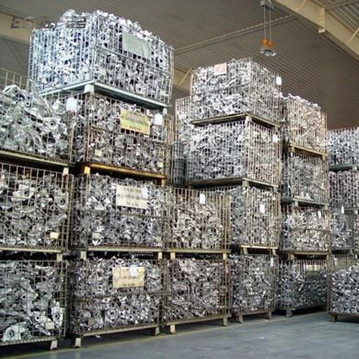 Wire Mesh Folding Stackable Container
